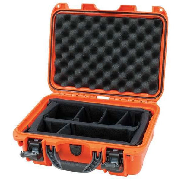 Nanuk Cases Orange Protective Case, 15.8"L x 12.1"W x 6.8"D - 915S-020OR-0A0
