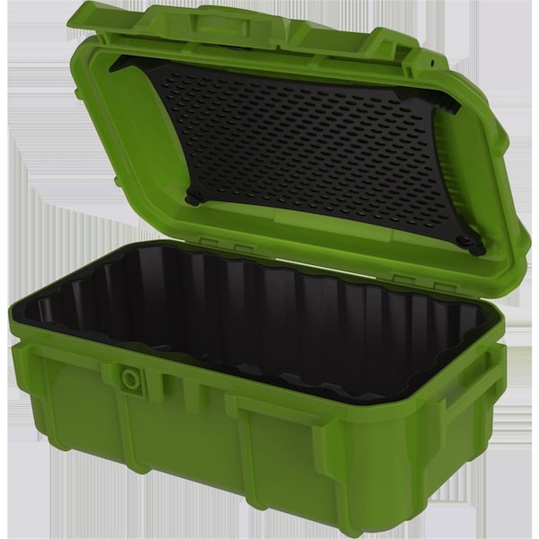 Seahorse SE57, GR 9.5 x 5.8 x 3.8 in. Protective Micro Case with Padded Liner, Green - SE57,GR
