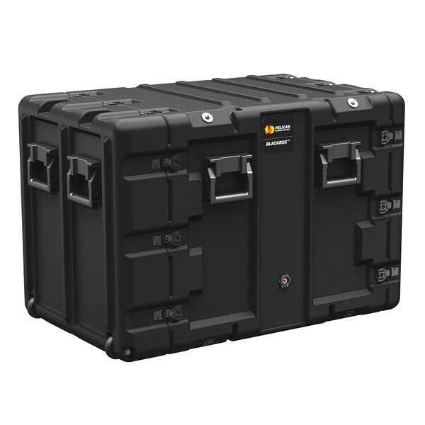 Pelican Black Protective Case, 38-1/2"L x 24.6"W x 25.4"D - BLACKBOX-11U