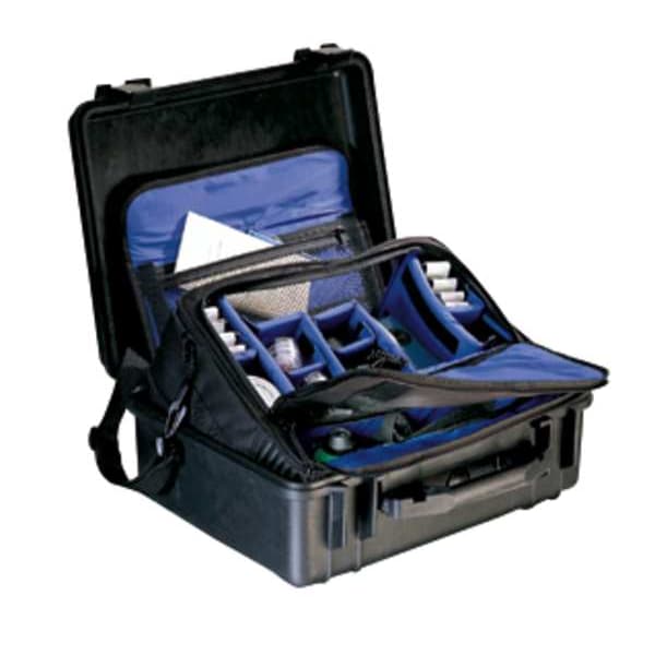 Pelican Black Protective Case, 24.39"L x 19.36"W x 8.79"D - 1600