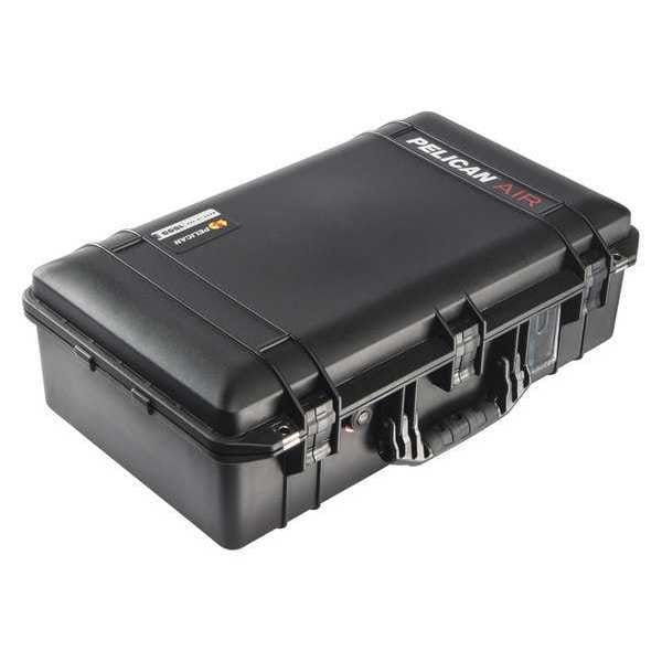Pelican Black Protective Case, 24.76"L x 15.4"W x 8.24"D - 1555AIR