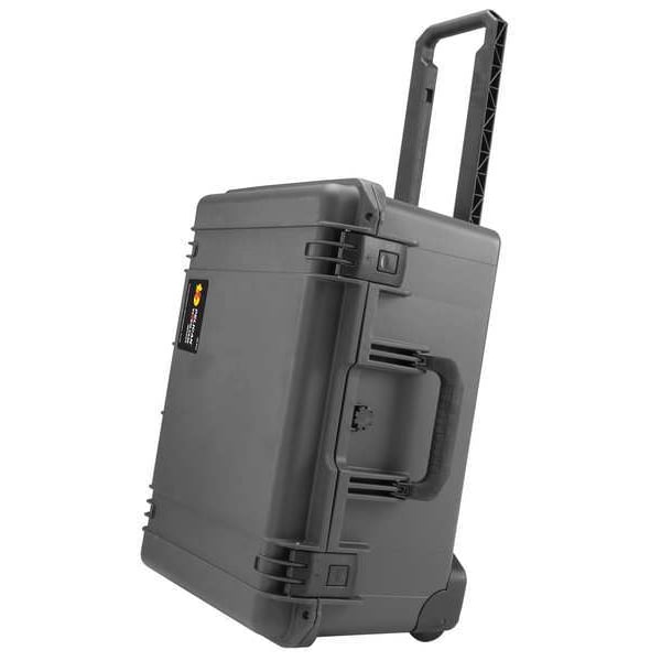 Pelican Black Protective Case, 21.2" L x 16" W x 10.6" D - IM2620