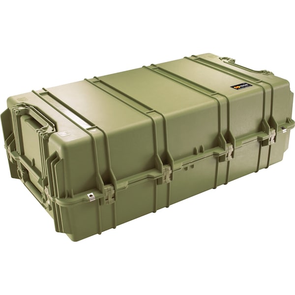 Pelican Case, 44.9x25.32x16.5 in, No Foam, OD Gn - 1780NF