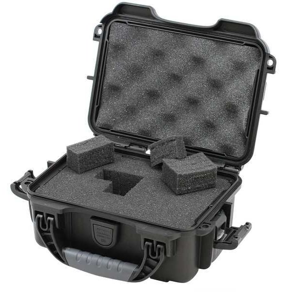 Nanuk Cases Black Protective Case, 9.1"L x 6.8"W x 3.8"D - 903S-010BK-0A0