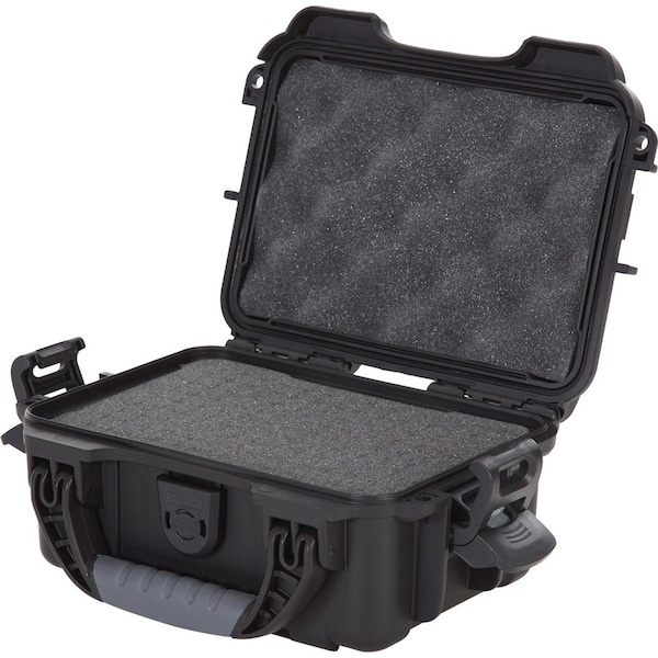 Nanuk Cases Black Protective Case, 9.1"L x 6.8"W x 3.8"D - 903S-010BK-0A0