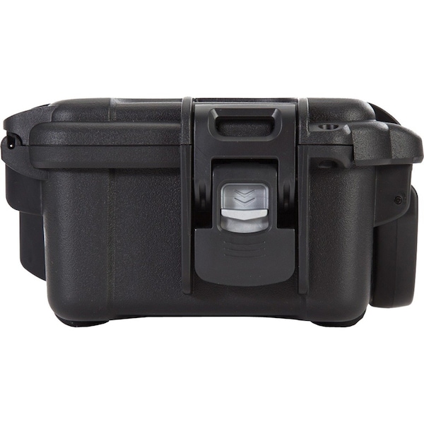 Nanuk Cases Black Protective Case, 9.1"L x 6.8"W x 3.8"D - 903S-010BK-0A0