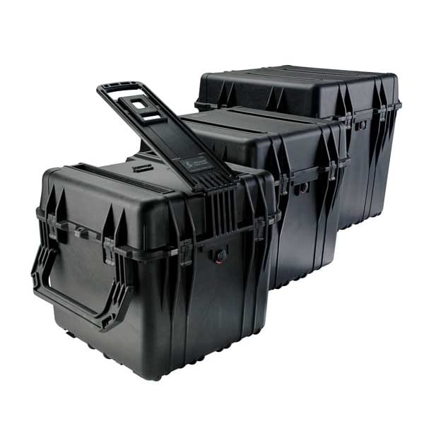 Pelican Black Protective Case, 20-1/2"L x 20-1/2"W x 19"D - 340