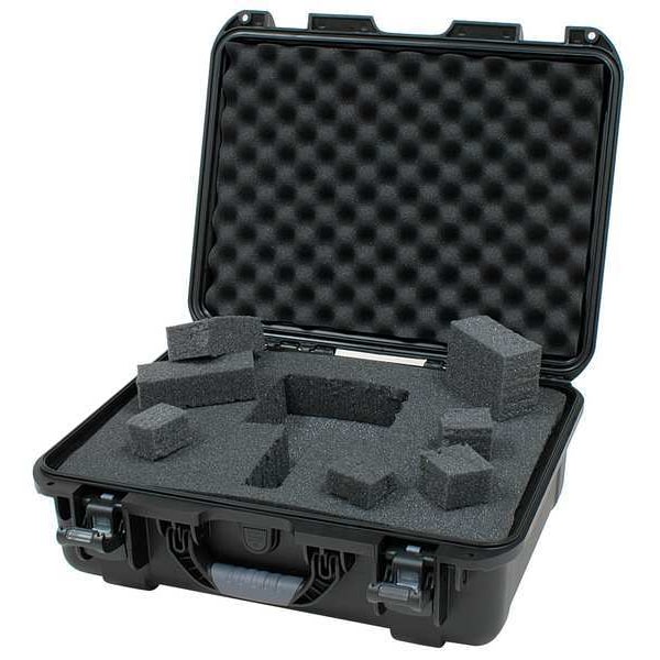 Nanuk Cases Black Protective Case, 19.8"L x 16"W x 7.6"D - 930S-010BK-0A0