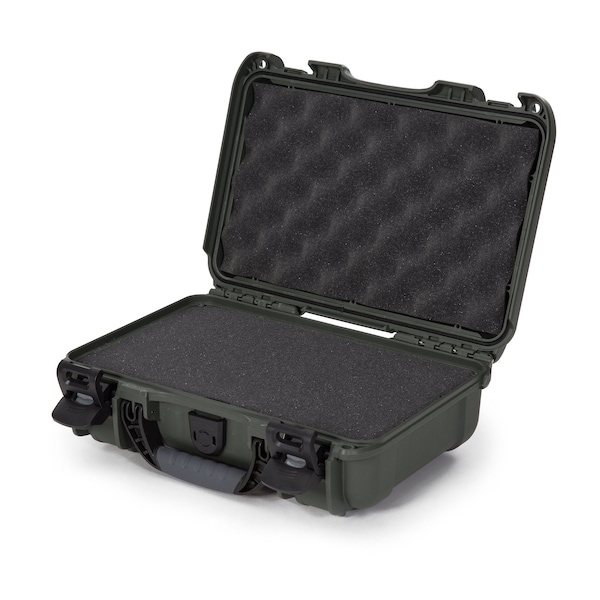 Nanuk Cases Case with Foam, Olive, 909S-010OL-0A0 - 909S-010OL-0A0