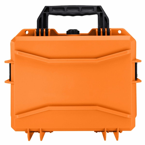 Eylar Intact 3.8in Stacker Series Compact Hard Gear Case with Foam Orange - NG00011-ORG