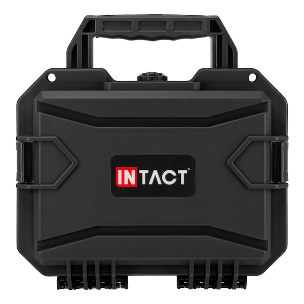 Eylar Intact 11.8in Stacker Series Compact Hard Gear Case with Foam - NG00010-BLK