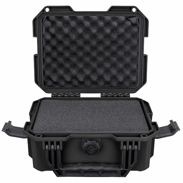 Eylar Intact 11.8in Stacker Series Compact Hard Gear Case with Foam - NG00010-BLK