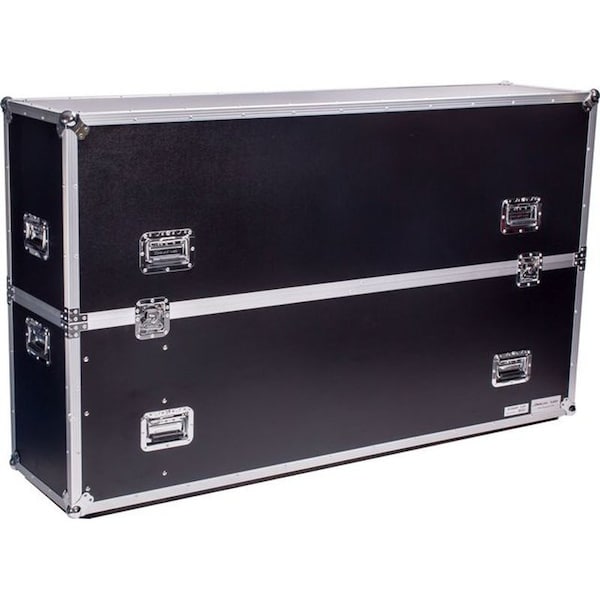 Deejay Led Fly Drive Case For One 70-in LED Television or Monitor or Similarly Sized Equipment w/Wheels - TBH1LED70WHEELS