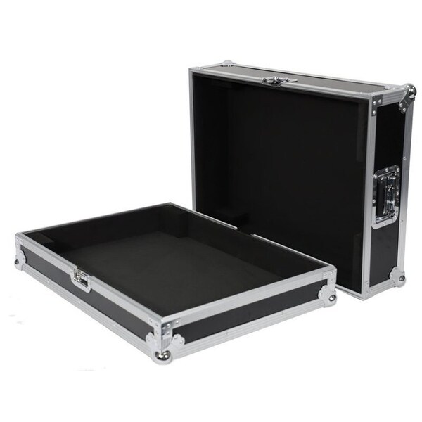 Deejay Led Fly Drive Case For Yamaha TF1 16 Channel Digital Mixer w/Wheels BLACK Color - TBHYAMTF1