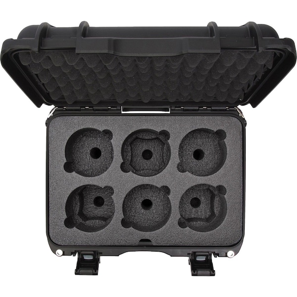 Nanuk Cases Black Carrying Case, 16.9"L x 12.9"W x 9.3"D - 918-1001