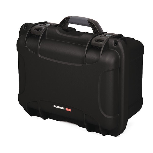 Nanuk Cases Black Carrying Case, 16.9"L x 12.9"W x 9.3"D - 918-1001