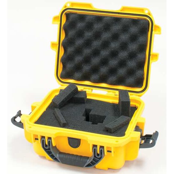 Nanuk Cases Yellow Protective Case, 12-1/2"L x 10.1"W x 6"D - 905S-010YL-0A0