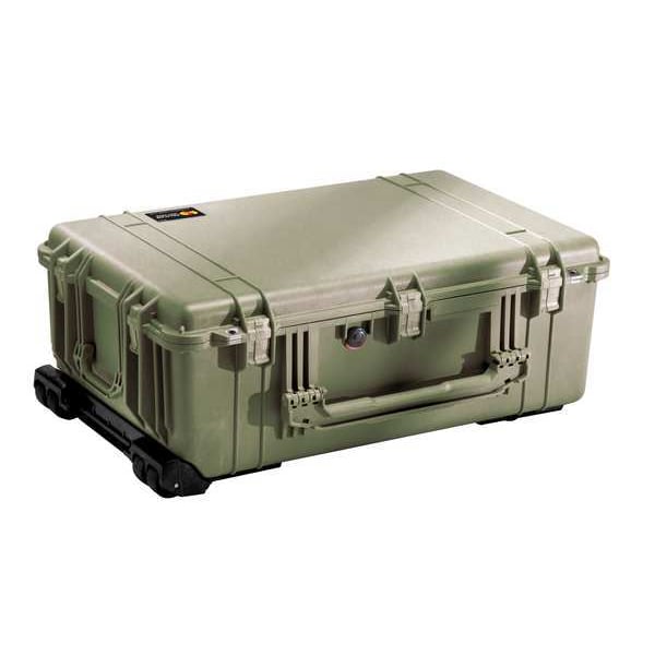 Pelican Olive Drab Green Protective Case, 31.5"L x 20.47"W x 12.45"D - 1650NF