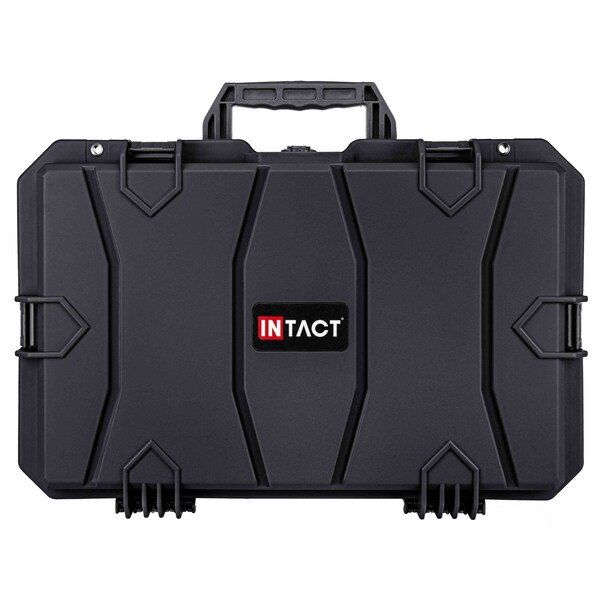 Eylar Intact 21.6in Stacker Series Standard Hard Gear Case with Foam Black - NG00012-BLK