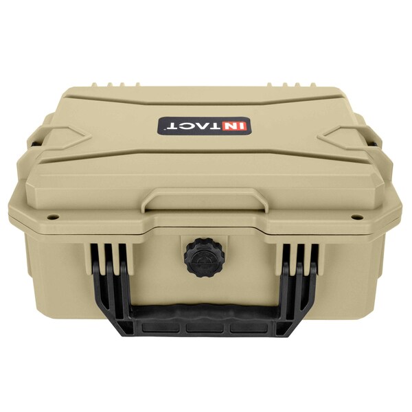 Eylar Intact 13.8in Stacker Series Compact Hard Gear Case with Foam Tan - NG00011-TAN