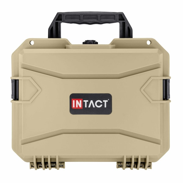 Eylar Intact 13.8in Stacker Series Compact Hard Gear Case with Foam Tan - NG00011-TAN
