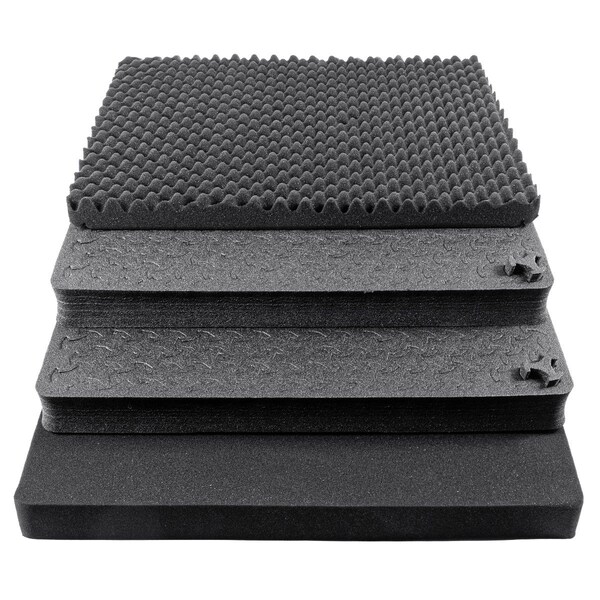 Eylar 24in X-Large Hard Case Equipped With Ragar Reconfigurable & Reusable XP Crosslinked Foam Insert - SA00041-GRN-RG-XP