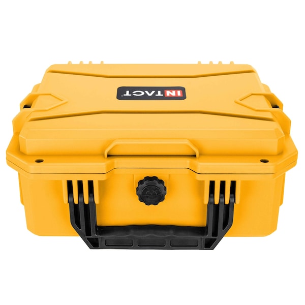 Eylar Intact 13.8in Stacker Series Compact Hard Gear Case with Foam Yellow - NG00011-YLW