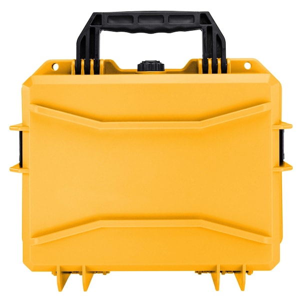 Eylar Intact 13.8in Stacker Series Compact Hard Gear Case with Foam Yellow - NG00011-YLW
