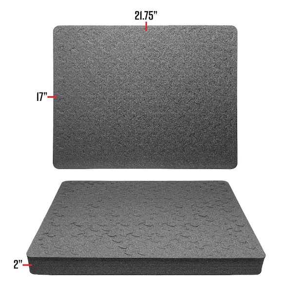 Eylar 24in X-Large Hard Case Equipped With Ragar Reconfigurable & Reusable XP Crosslinked Foam Insert - SA00041-TAN-RG-XP