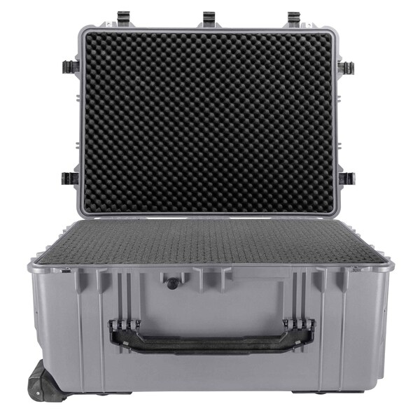Eylar XXL 31.5in Protective Gear Roller Case Waterproof w/ Foam Gray - SA00007-GRA