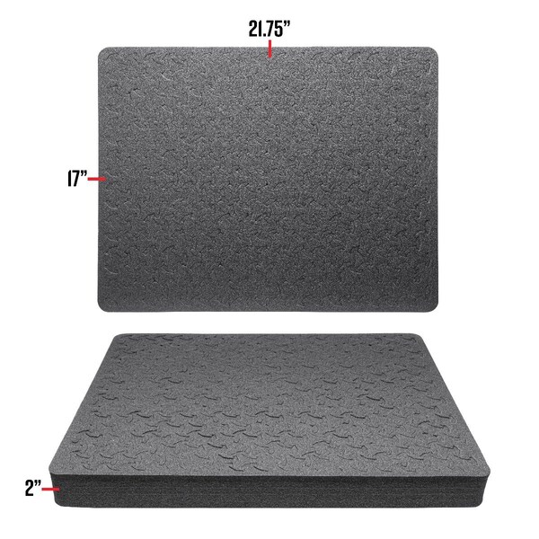 Eylar 24in X-Large Hard Case Equipped With Ragar Reconfigurable & Reusable XP Crosslinked Foam Insert - SA00041-WHI-RG-XP