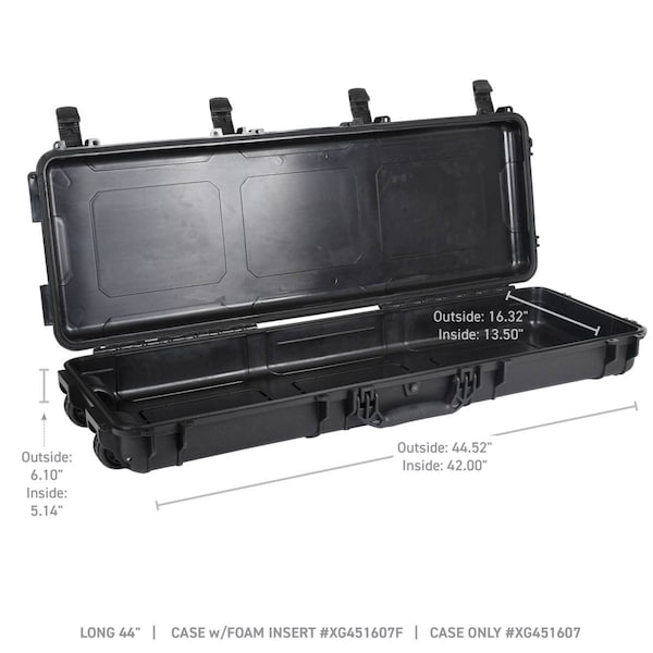 Go Rhino For Use To Store Tools and Gear 4452 Length x 1632 Widthx 610 Depth - XG451607