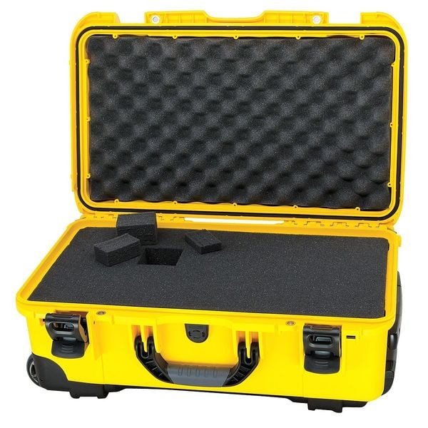 Nanuk Cases Yellow Protective Case, 22"L x 14"W x 9"D - 935S-010YL-0A0
