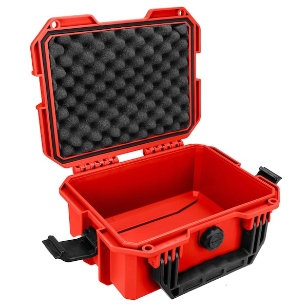 Eylar Intact 11.8in Stacker Series Compact Hard Gear Case with Foam Red - NG00010-RED