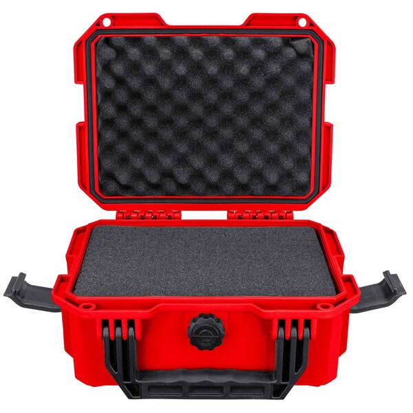 Eylar Intact 11.8in Stacker Series Compact Hard Gear Case with Foam Red - NG00010-RED