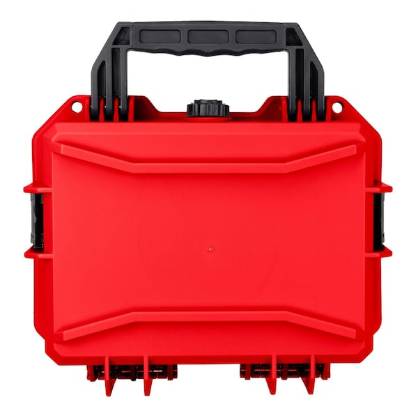 Eylar Intact 11.8in Stacker Series Compact Hard Gear Case with Foam Red - NG00010-RED