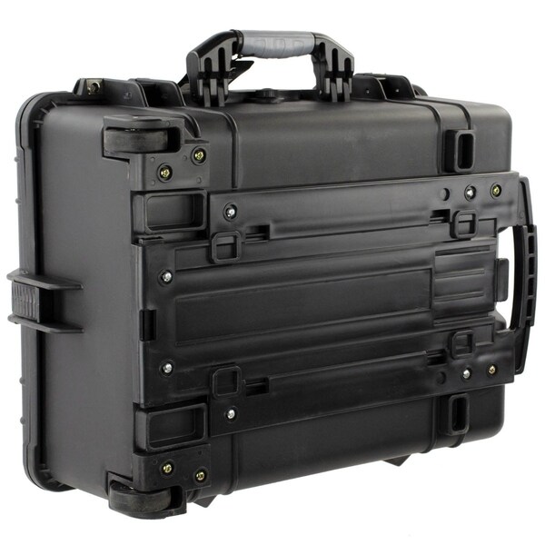 Eylar Large 22.06in Roller Gear Hard Case, Waterproof w/ Foam Black - SA00005