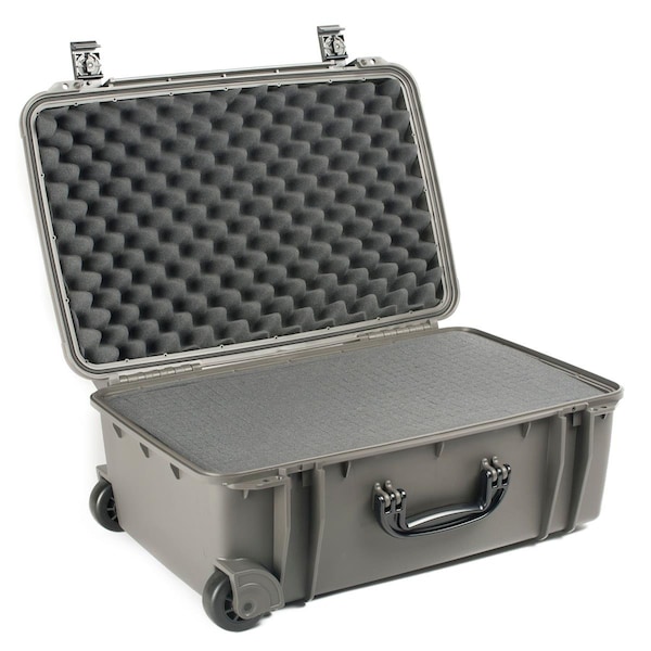 Seahorse Seahorse 920 Wheeled Case with Foam- Gunmetal Gray - 920FGM