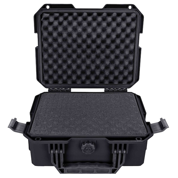 Eylar Intact 13.8in Stacker Series Compact Hard Gear Case with Foam Black - NG00011-BLK