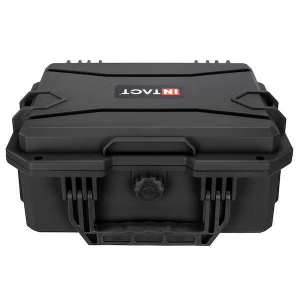 Eylar Intact 13.8in Stacker Series Compact Hard Gear Case with Foam Black - NG00011-BLK