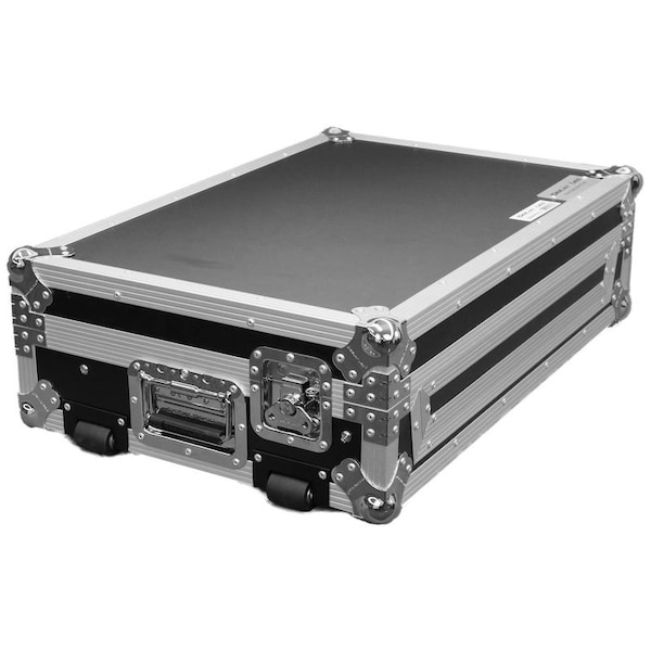 Deejay Led Fly Drive Case For RANE ONE Pro DJ Controller or Similarly Sized Equipment w/Laptop Shelf w/Wheels - TBHONELT