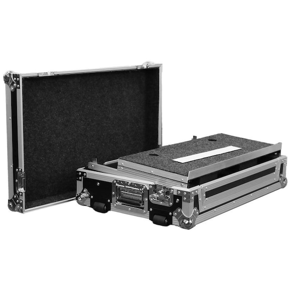 Deejay Led Fly Drive Case For RANE ONE Pro DJ Controller or Similarly Sized Equipment w/Laptop Shelf w/Wheels - TBHONELT