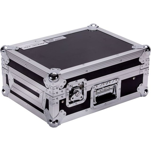 Deejay Led Fly Drive Case For Rane RN62 Pro DJ Mixer or Similarly Sized Equipment w/Laptop Shelf w/Wheels - TBHRN62LT
