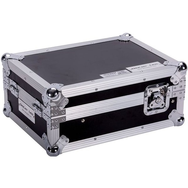 Deejay Led Fly Drive Case For Rane RN62 Pro DJ Mixer or Similarly Sized Equipment w/Laptop Shelf w/Wheels - TBHRN62LT