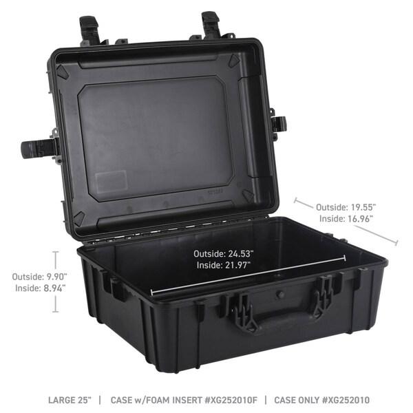 Go Rhino For Use To Store Tools and Gear 2453 Length x 1955 Widthx 990 Depth - XG252010