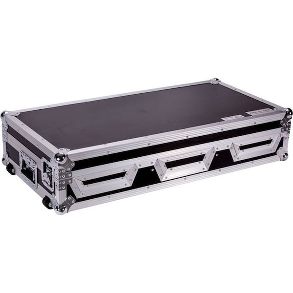 Deejay Led Fly Drive DJ Coffin Case For Two Pioneer CDJ2000 Plus One 12-Inches Mixer or Similarly Sized Equipm - TBHCDJ2K12WLT