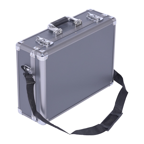 Vestil Aluminum, Gray, 6 W x 18 D x 14.5 H - CASE-1813