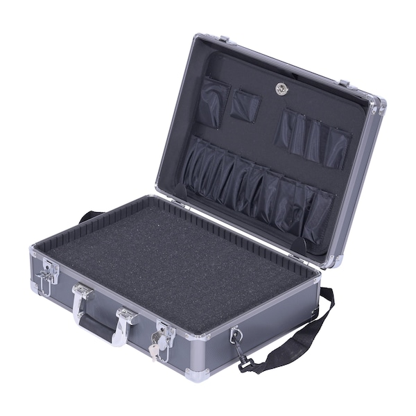 Vestil Aluminum, Gray, 6 W x 18 D x 14.5 H - CASE-1813