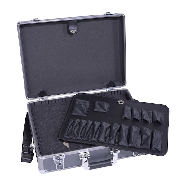 Vestil Aluminum, Gray, 6 W x 18 D x 14.5 H - CASE-1813