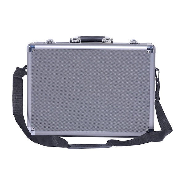 Vestil Aluminum, Gray, 6 W x 18 D x 14.5 H - CASE-1813